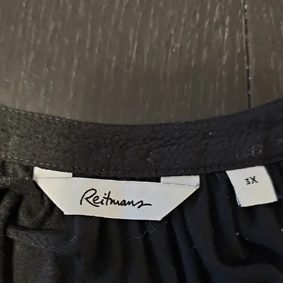 Reitmans Charcoal Women's Blouse - Picture 7 of 8